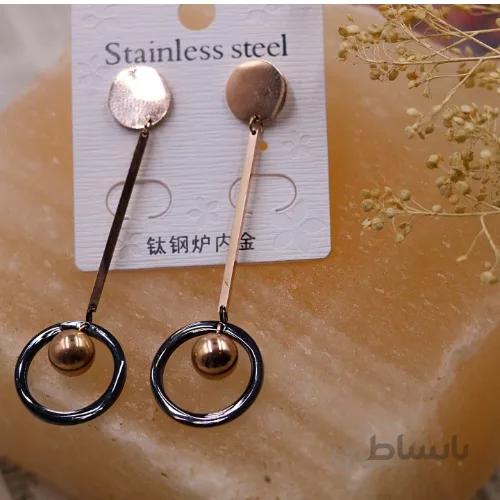 گوشواره استیل کد 465515