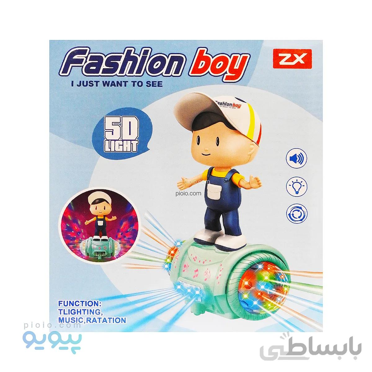 اسباب بازی پسر فشن موزیکال و چراغ دار ZX378-8