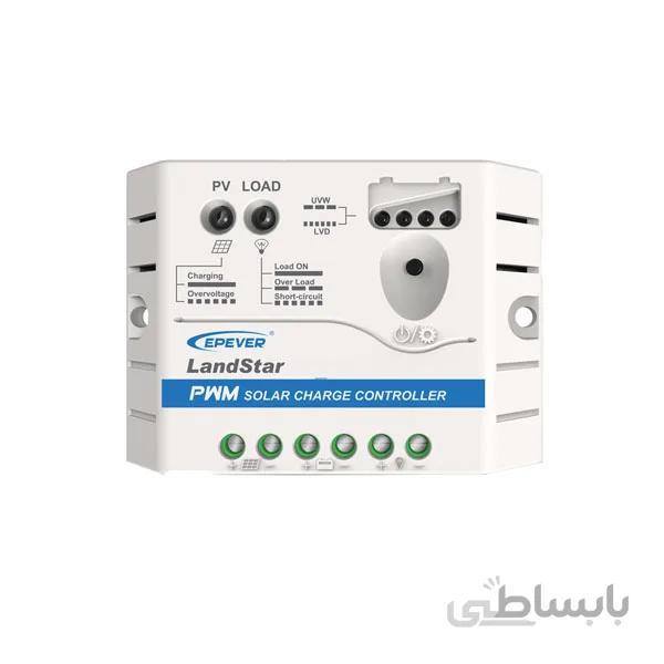 شارژکنترلر 5 آمپر 12 ولت PWM برند EPEVER مدل LS0512E