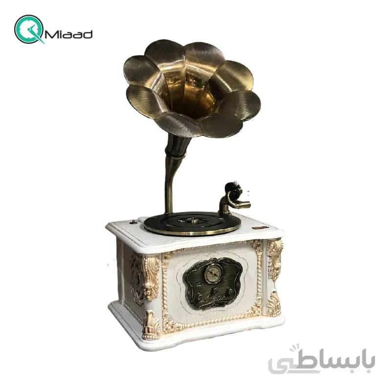 گرامافون رومیزی والتر مدل 2010 سفید