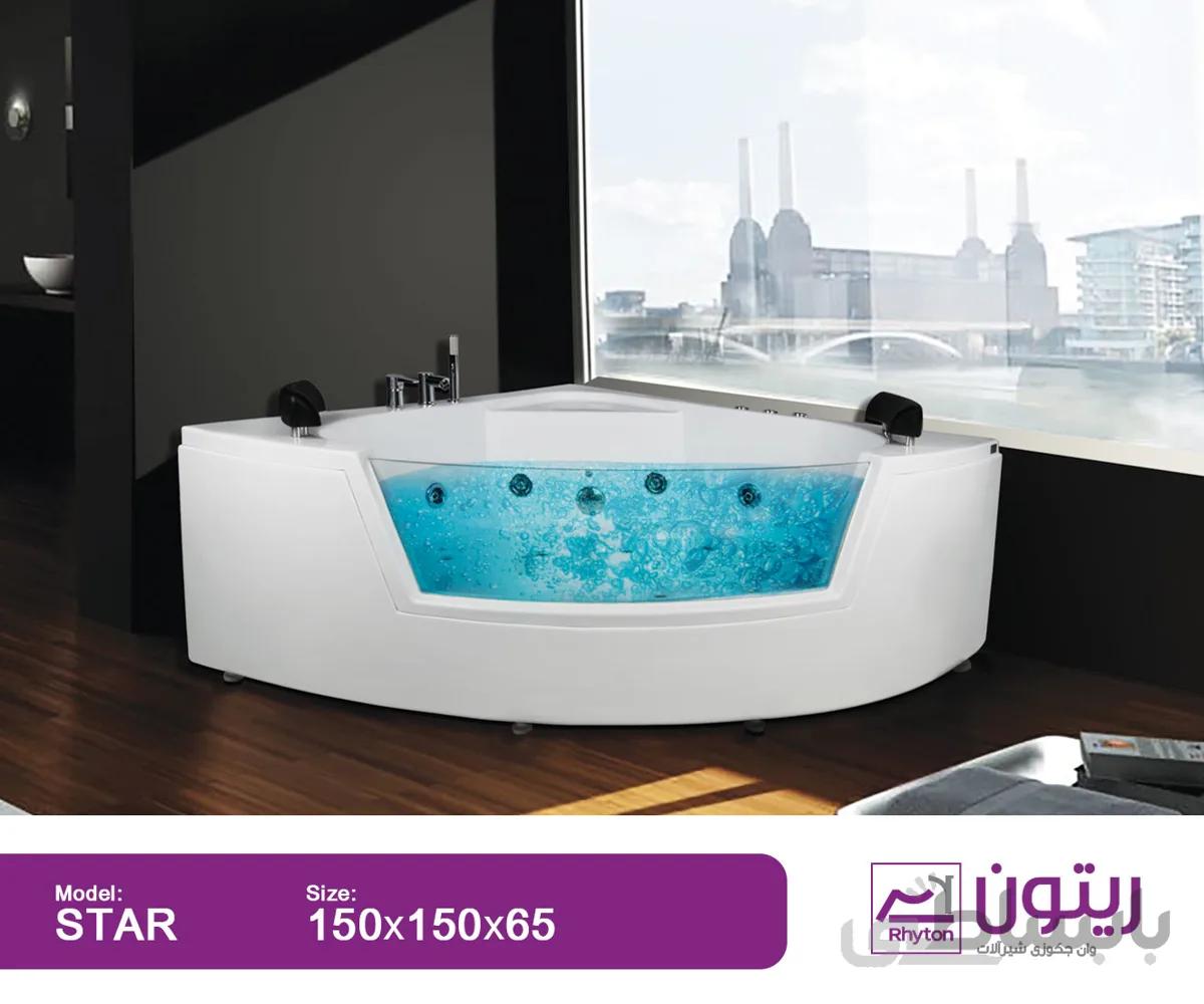جکوزی ریتون مدل استار 150*150*65