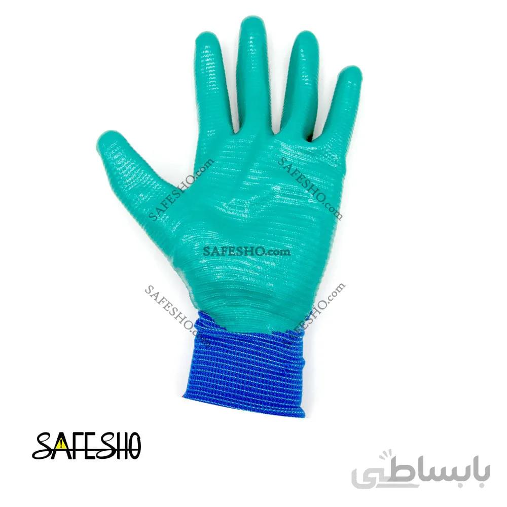 دستکش کف مواد نیتریل گیلان