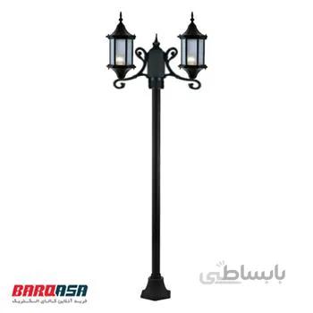 چراغ دو شاخه آنی نور گستر شفق مدل سورنا 6029 با پایه