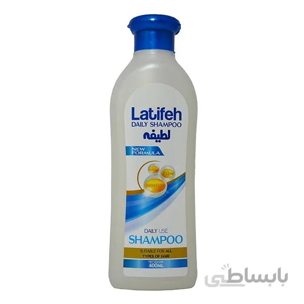 شامپو گیاهی لطیفه کراتینه و پروتئین هیدرولیز شده ابریشم ۴۰۰ گرمی