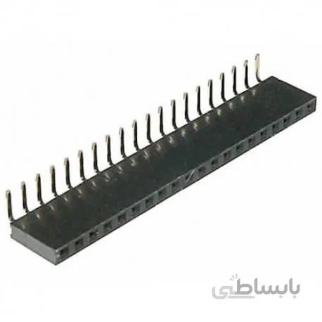 پین هدر مادگی 1x40 رایت انگل 1.27mm