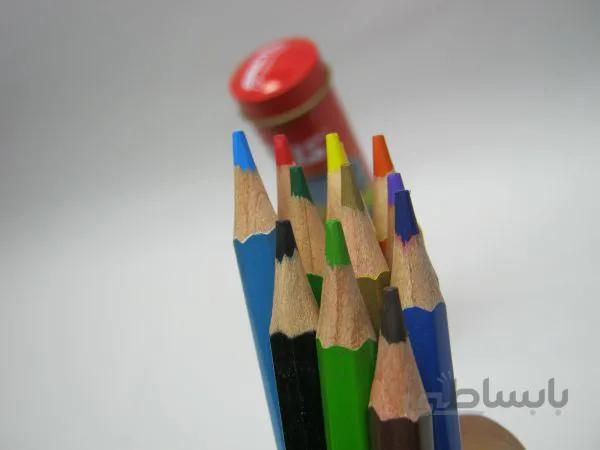 مداد رنگی ۱۲ رنگ فکتیس مدل لوله ای