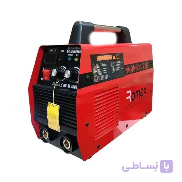 دستگاه جوش اینورتر 200 آمپر رومکس ROMAX ARC 200