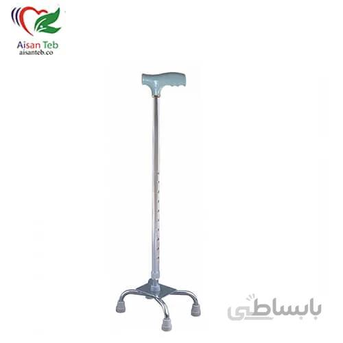 عصای چهارپایه آلومنیومی خارجی