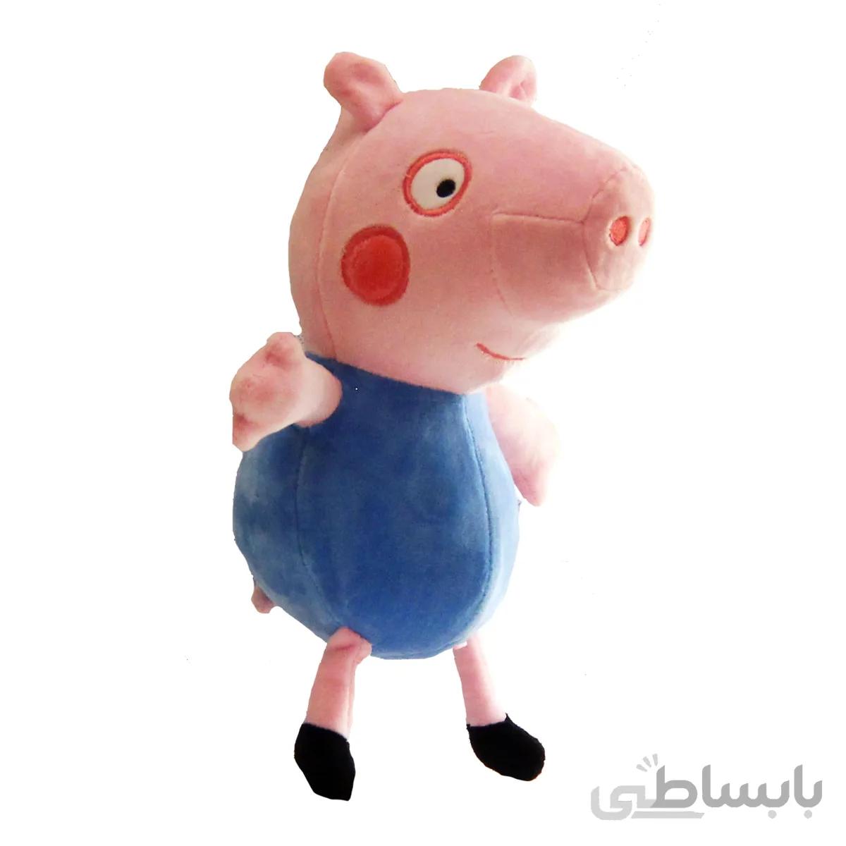عروسک شخصیت جورج پیگ سایز 30 سانتیمتر