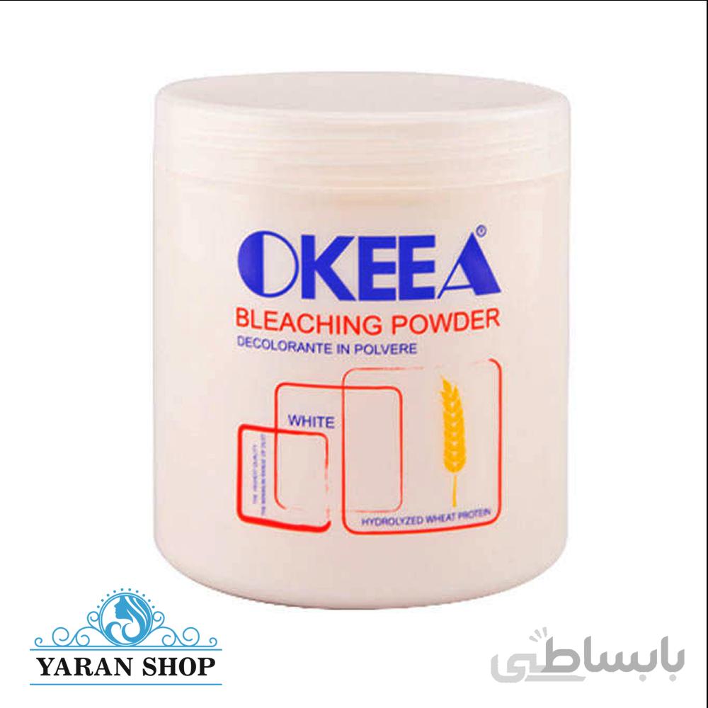 پودر دکلره سفید اکیا 500 گرم Okeea White Bleaching Powder