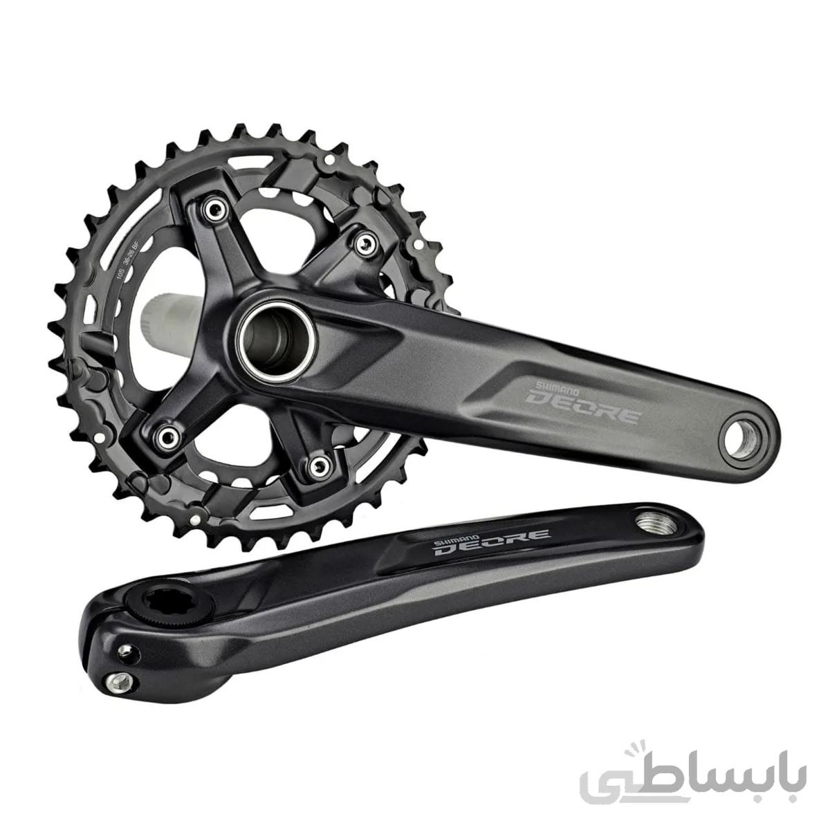 طبق قامه ۲/۱۰ سرعت دوچرخه شیمانو Shimano Deore M4100