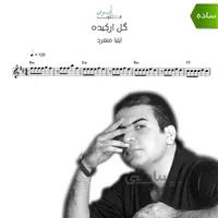 دانلود نت فلوت | آهنگ گل ارکیده