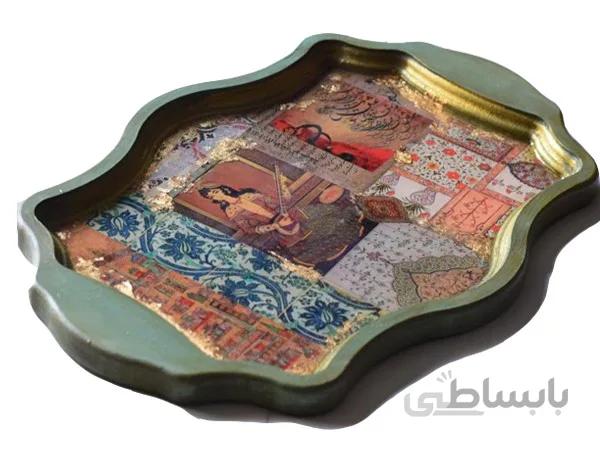 سینی طرح قاجار