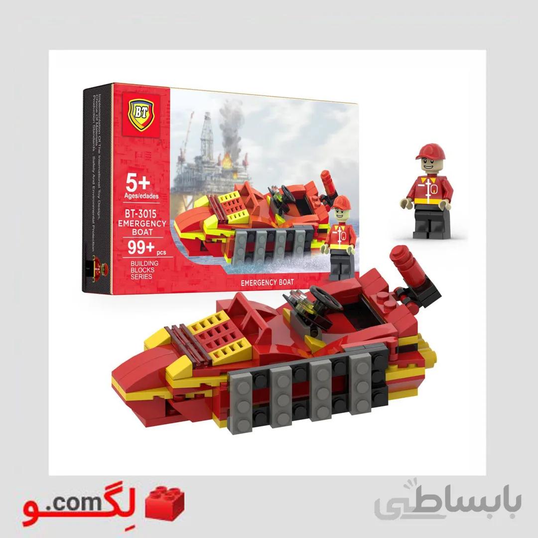 لگو ماشین آتش نشانی برند BT آیتم ۳۰۱۵