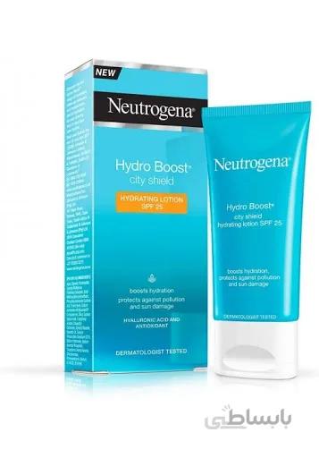 کرم مرطوب کننده و آبرسان و ضدآفتاب نوتروژینا Neutrogena