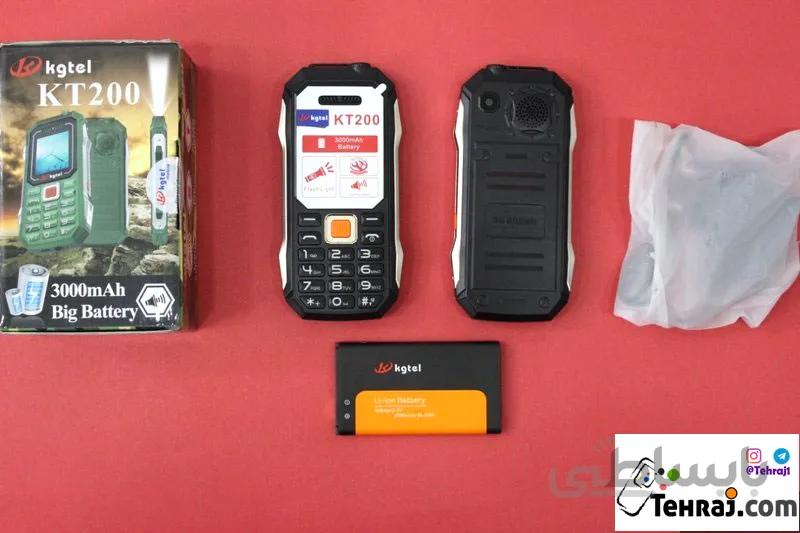 گوشی کاجیتل KT200 | حافظه 32 مگابایت ا Kgtel KT200 32 MB