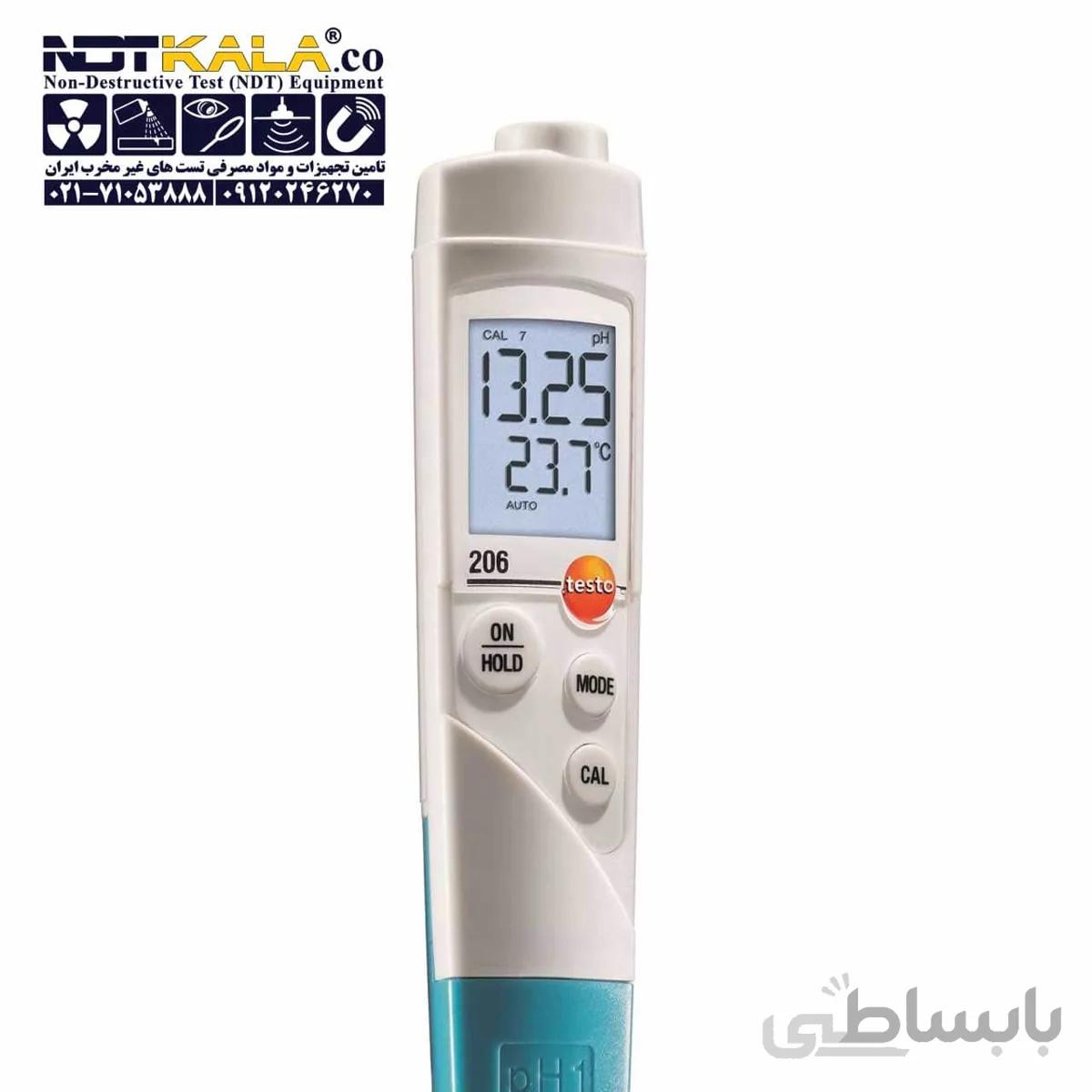 ph متر تستو testo 206