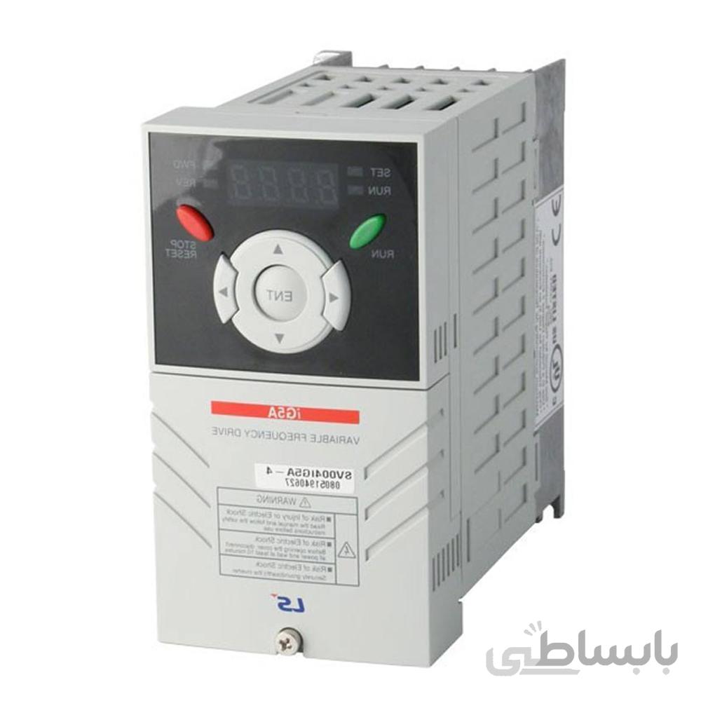 درایو (اینورتر) LS سه فاز(220 VAC) توان 0.37 کیلووات مدل SV004iG5A-2