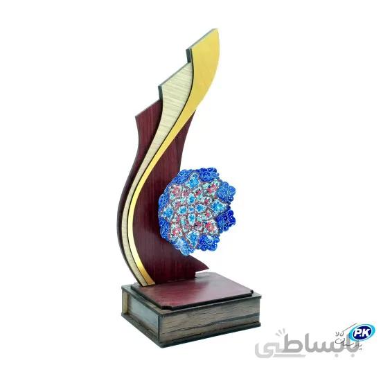 تندیس موج و بشقاب مینا
