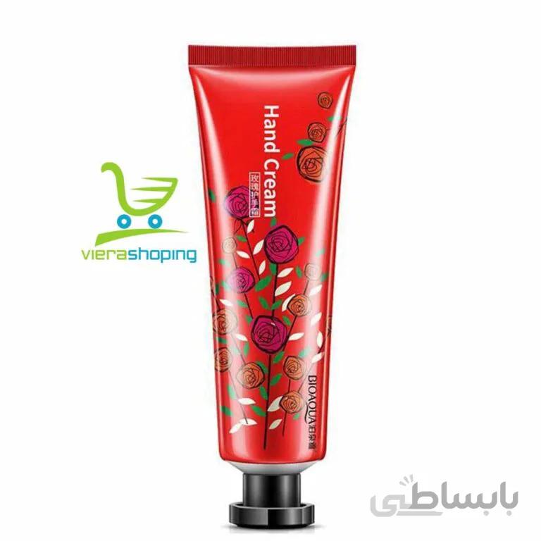 کرم مرطوب کننده دست و صورت بایو آکوا مدل میوه ای (پک پنج عددی)