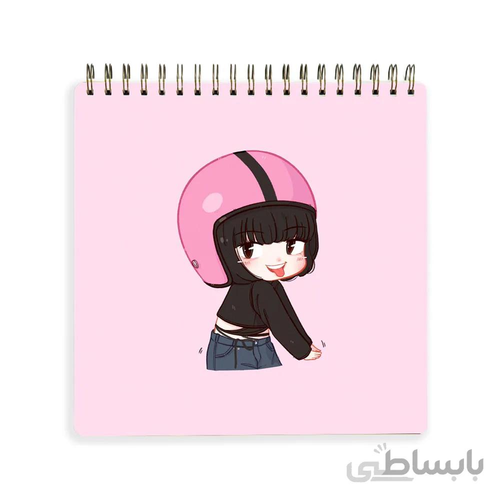 دفترچه يادداشت black pink کد 10100201