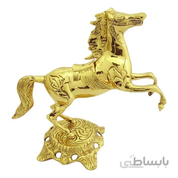 مجسمه برنزی اسب ایستاده کد ۱۲۰۱