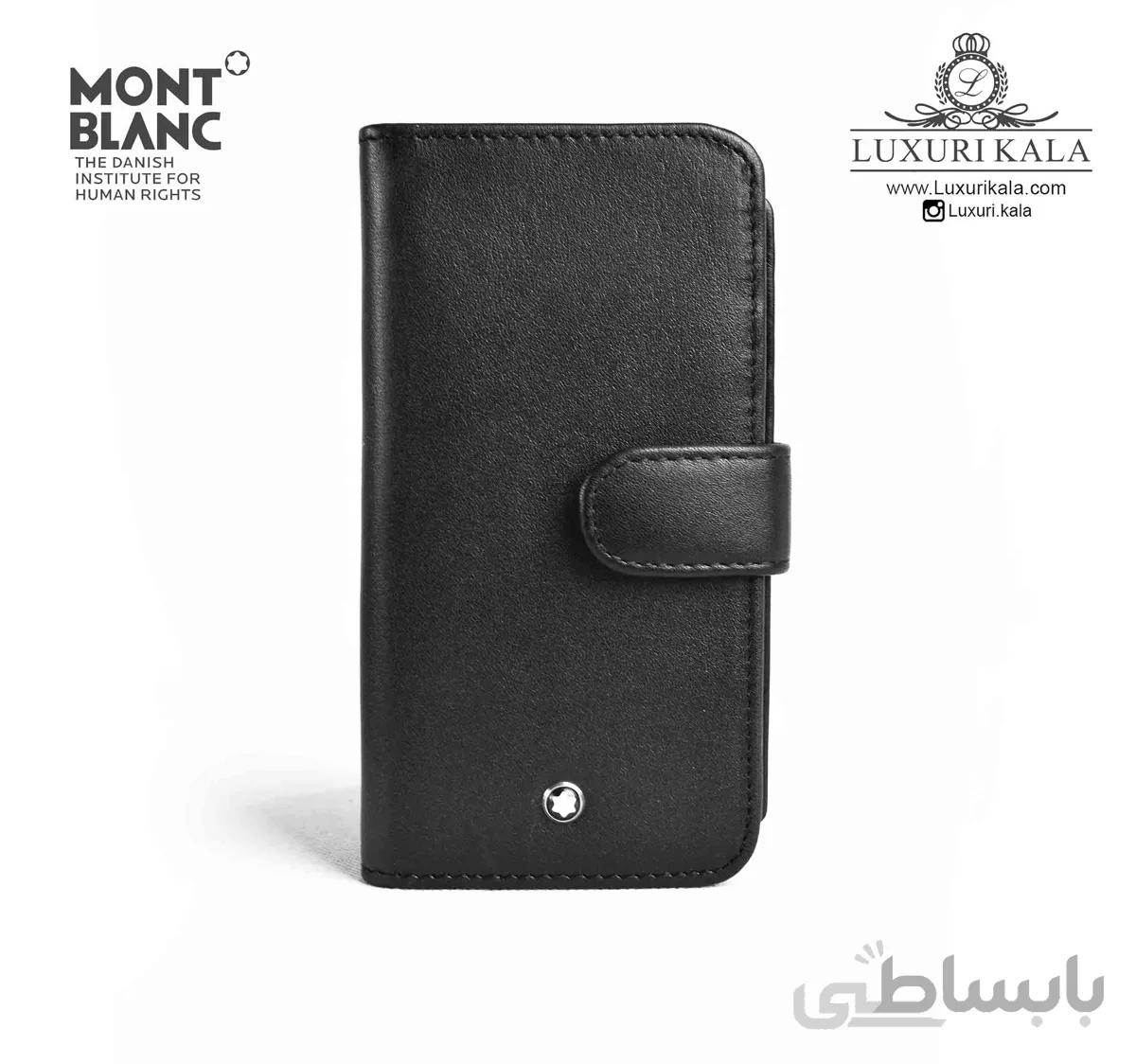 کیف چندمنظوره تمام چرم Mont Blanc