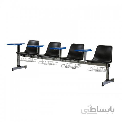 نیمکت آموزشی چهار نفره با جاکتابی 209A