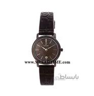 ساعت مچی ویولت زنانه کلاسیک گرد چرمی کافی کالری مدل 0424/2L