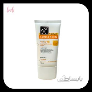 کرم ضد آفتاب SPF50 سان سلوشن انواع پوست مای فارما