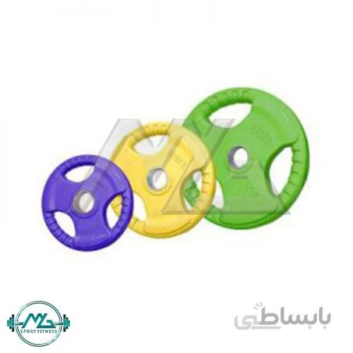 صفحه هالتر رنگی باشگاهی (سوراخ 50 میل)