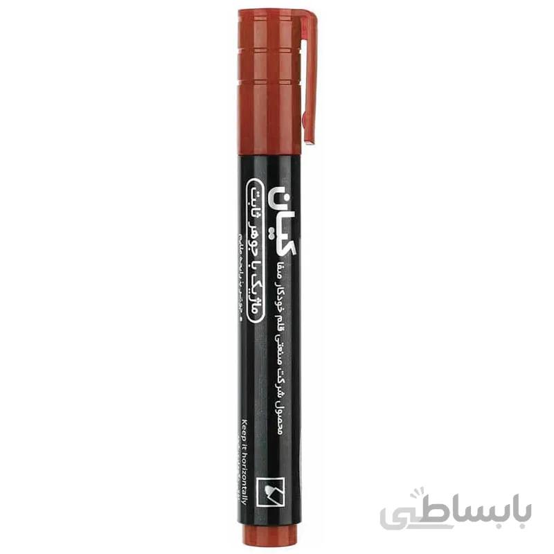 ماژیک معمولی کیان نوک تخت قرمز با جوهر ثابت
