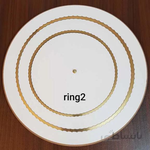 رینگ طلایی ساعت کد ring2