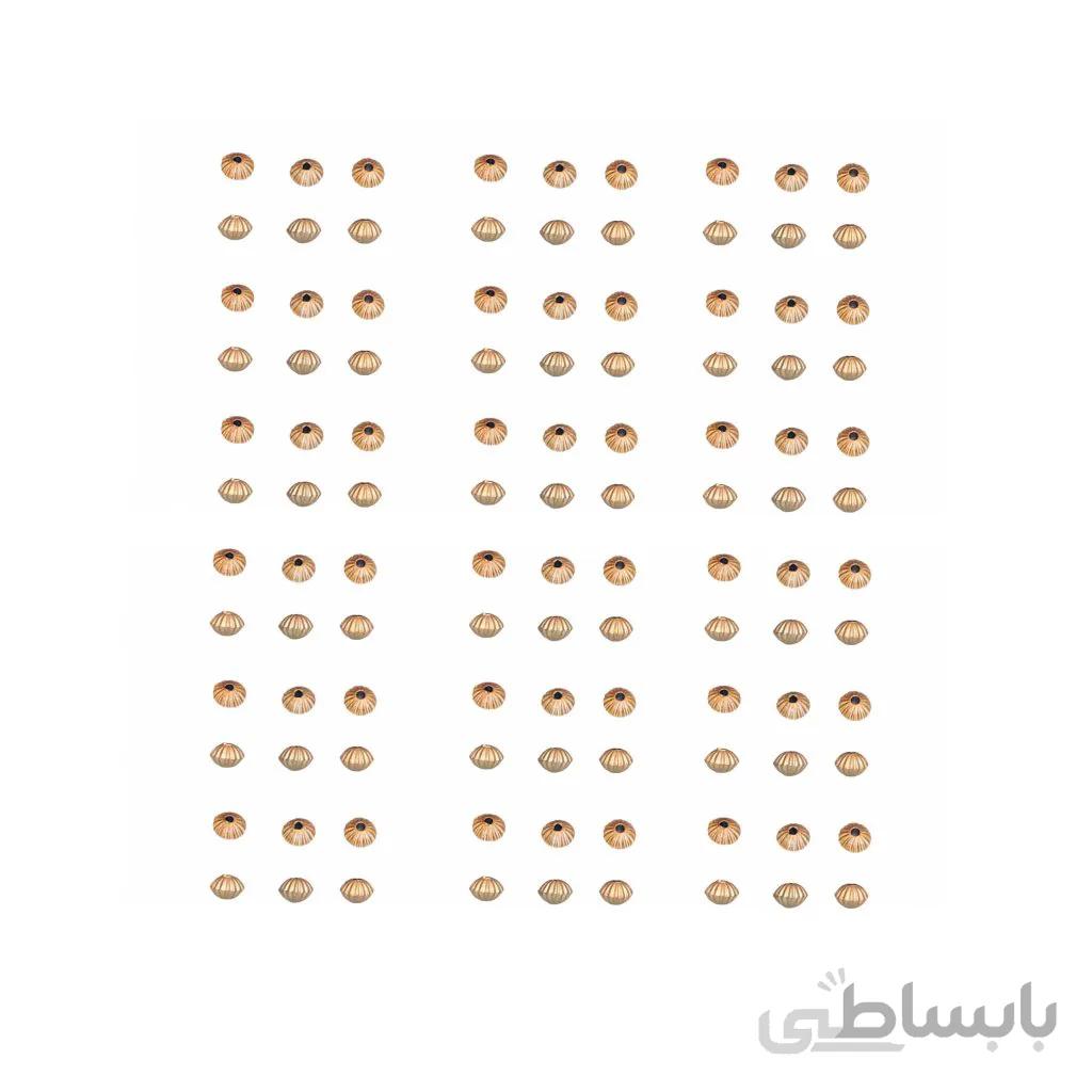 مهره حلرزونی بسته 25 گرمی