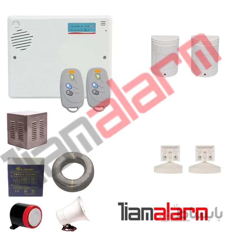 پکیج دزدگیر اماکن باسیم مدل سایلکس تلفنی SL14PR2
