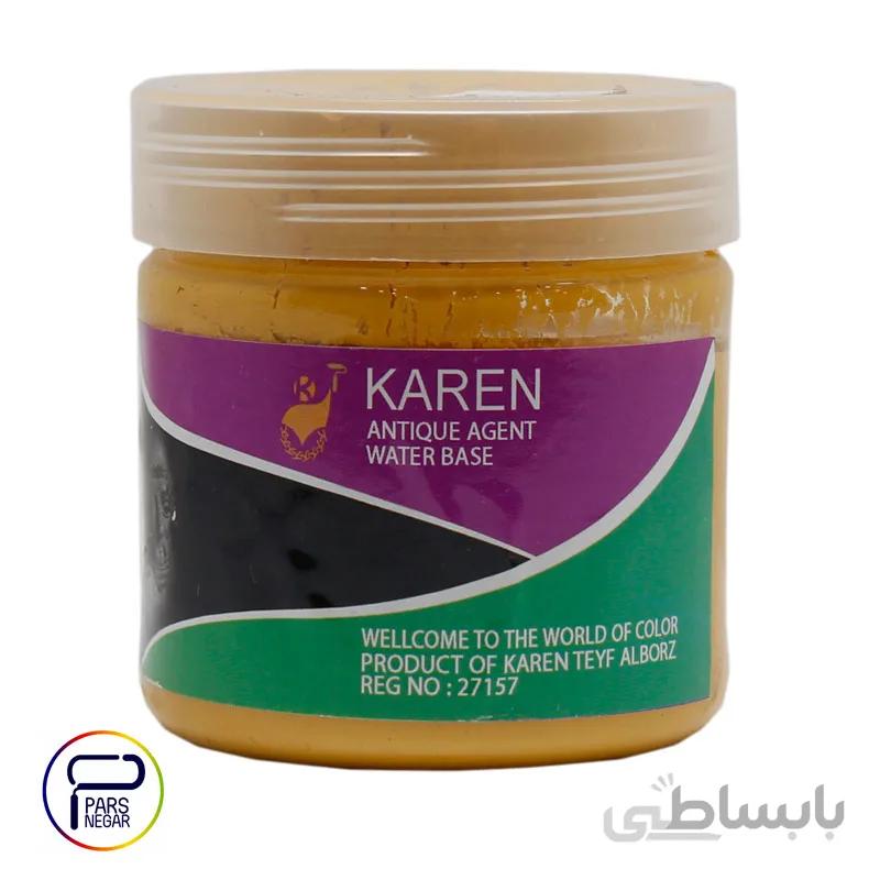 رنگ اکریلیک کهنه کاری اکر (گل ماش) کارن ۳۰۰ گرمی