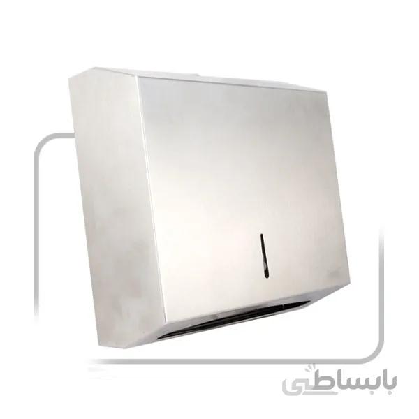 مخزن دستمال کاغذی استیل بزرگ