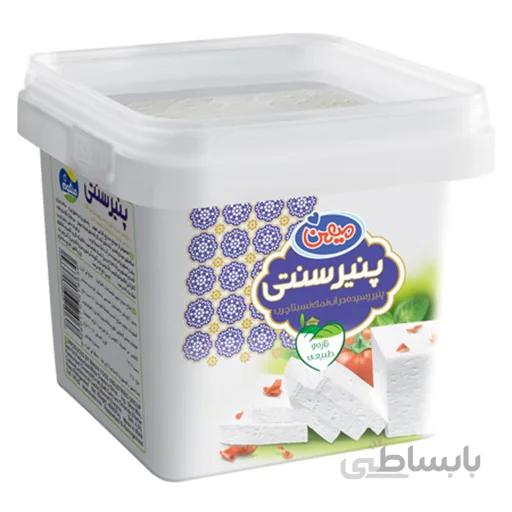 پنیر رسیده در آب نمک (پنیر سنتی) میهن 400 گرمی باکس 12 عددی