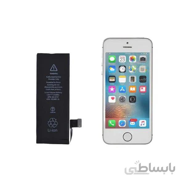 باتری آیفون iPhone 5S با کدفنی ۰۷۲۱-۶۱۶
