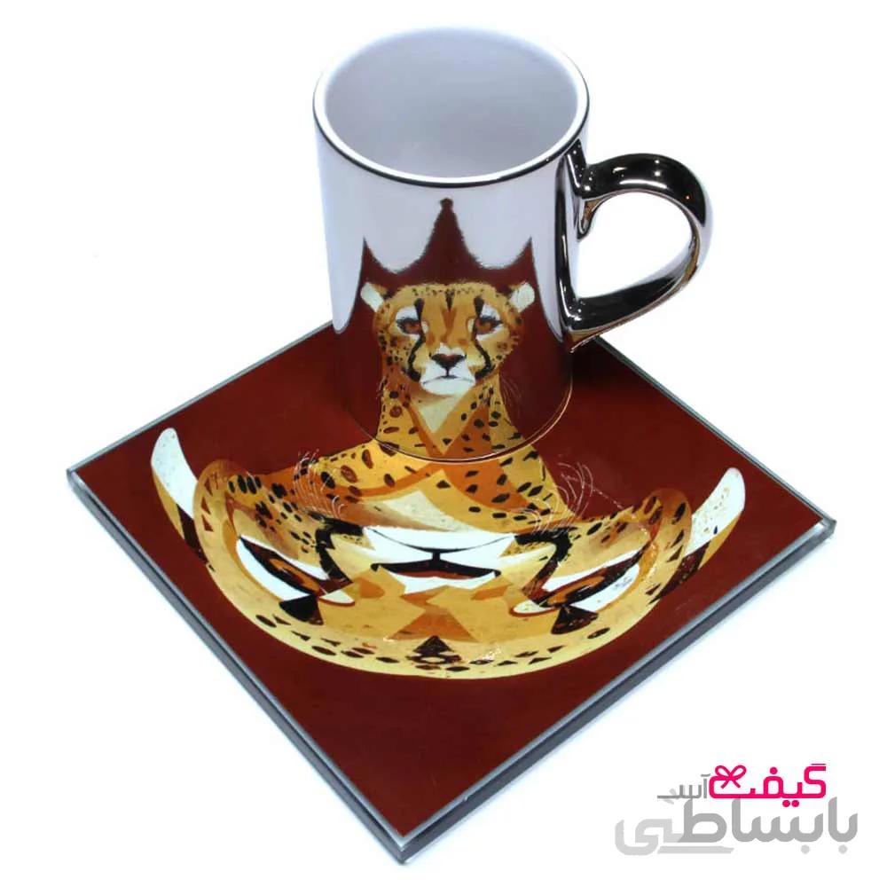 لیوان آینه ای طرح Leo