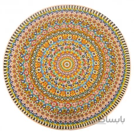 بشقاب مینا کاری 50 سانتی