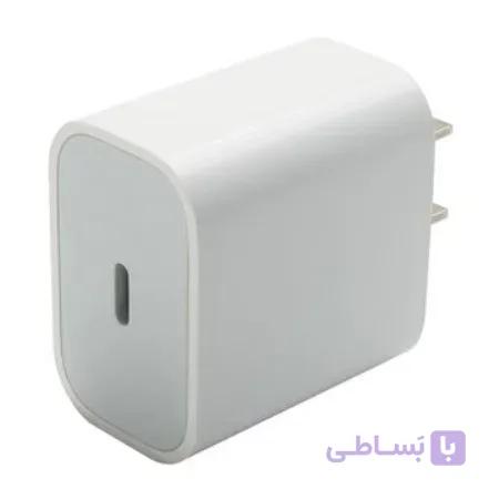 شارژر دیواری اورجینال اپل آیفون 11 دو پین US