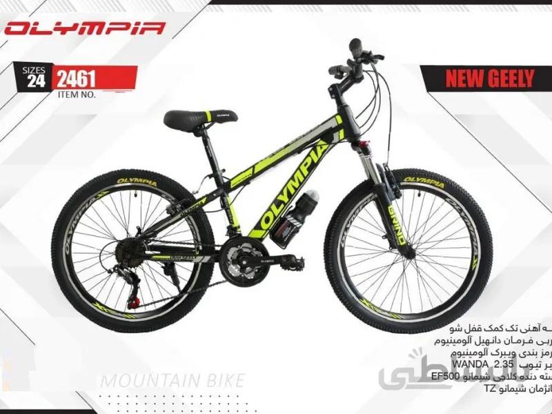 دوچرخه المپیا نیو جیلی کد 2461 سایز 24 - OLYMPIA NEW GEELY