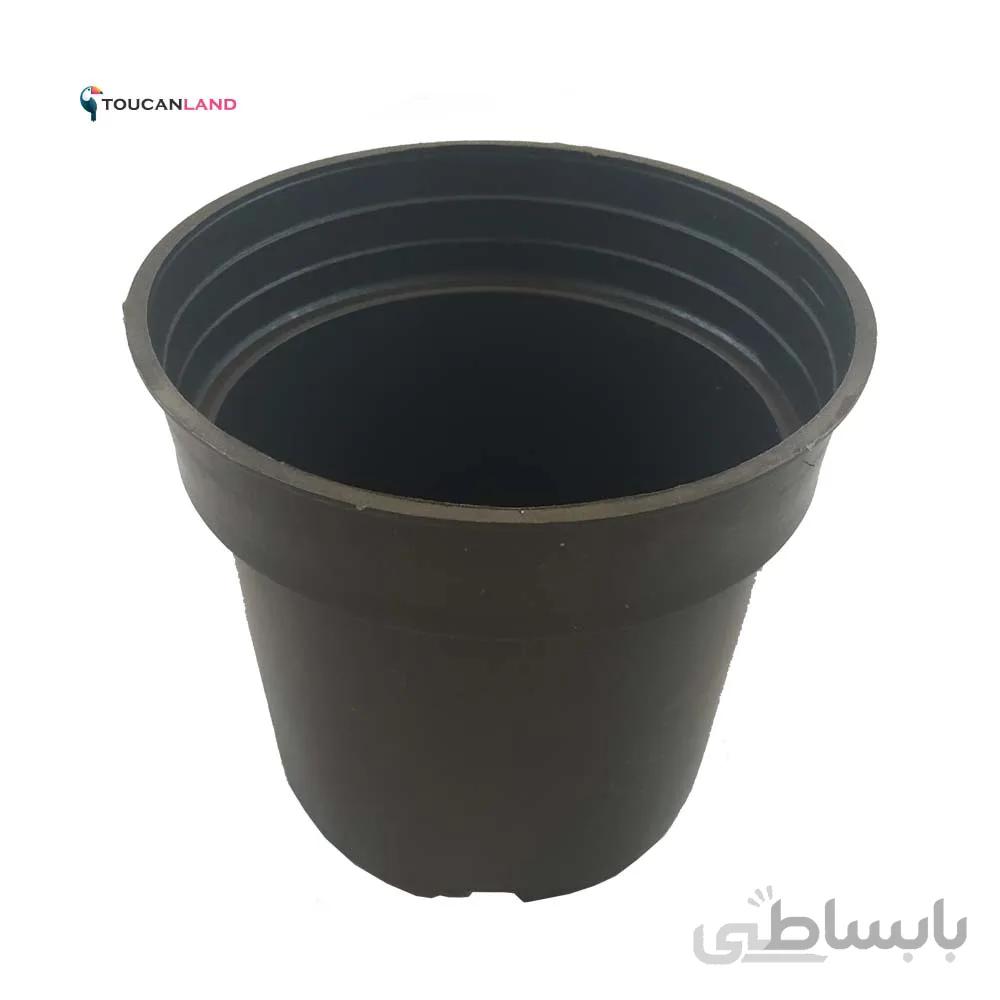 گلدان نشائی مشکی سایز 10