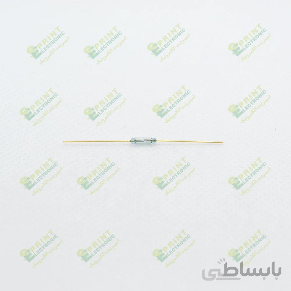 رید سوییچ پایه طلایی شیشه ای 7 میلیمتر Reedswitch7MM