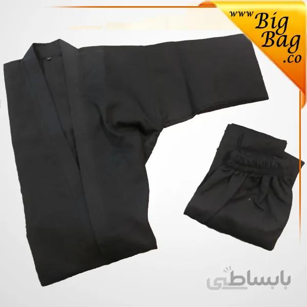 لباس کاراته مشکی کوچک