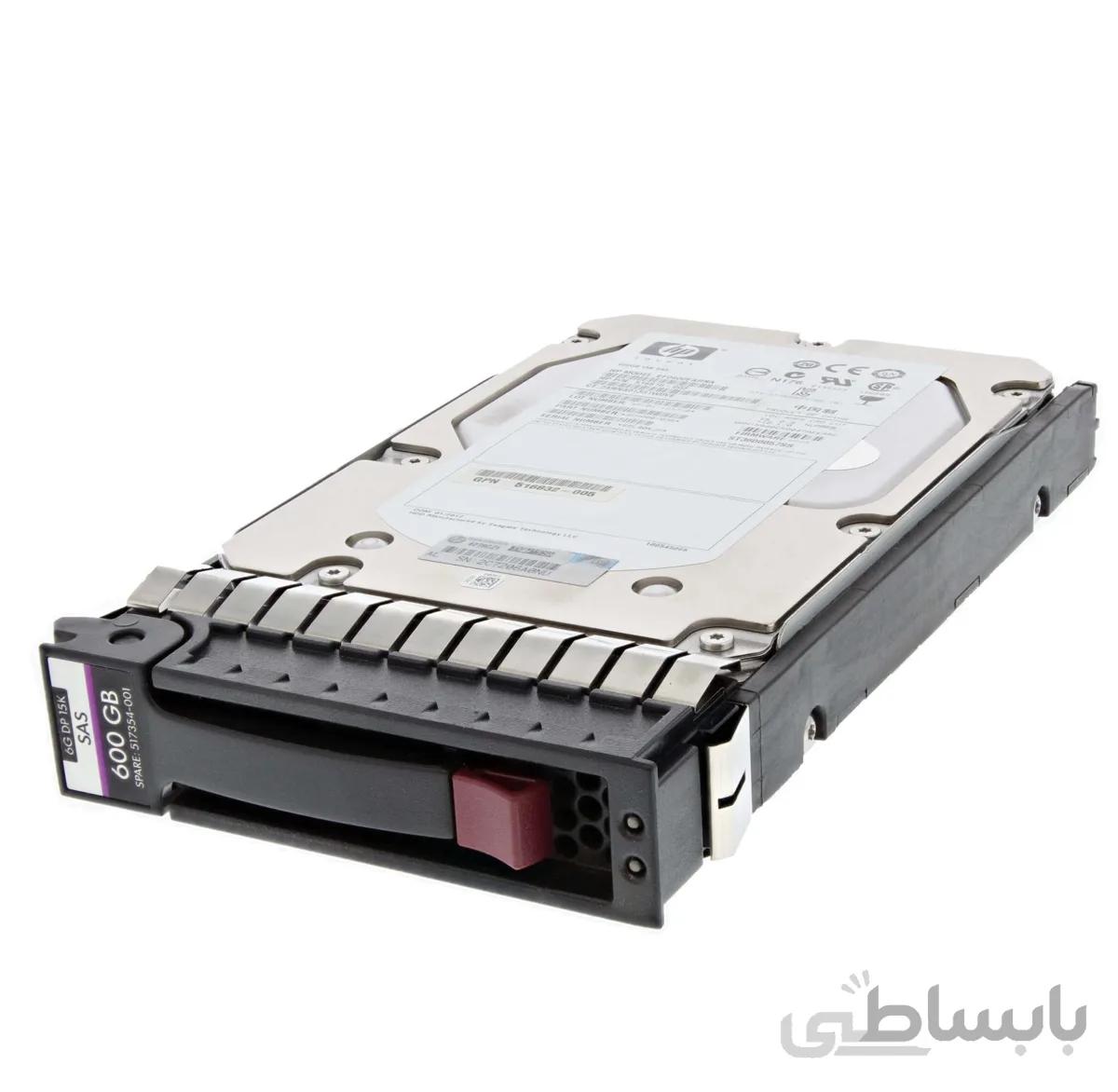هارد سرور HP 600GB 15K ا HP 600GB 15K Hard Disk SAS