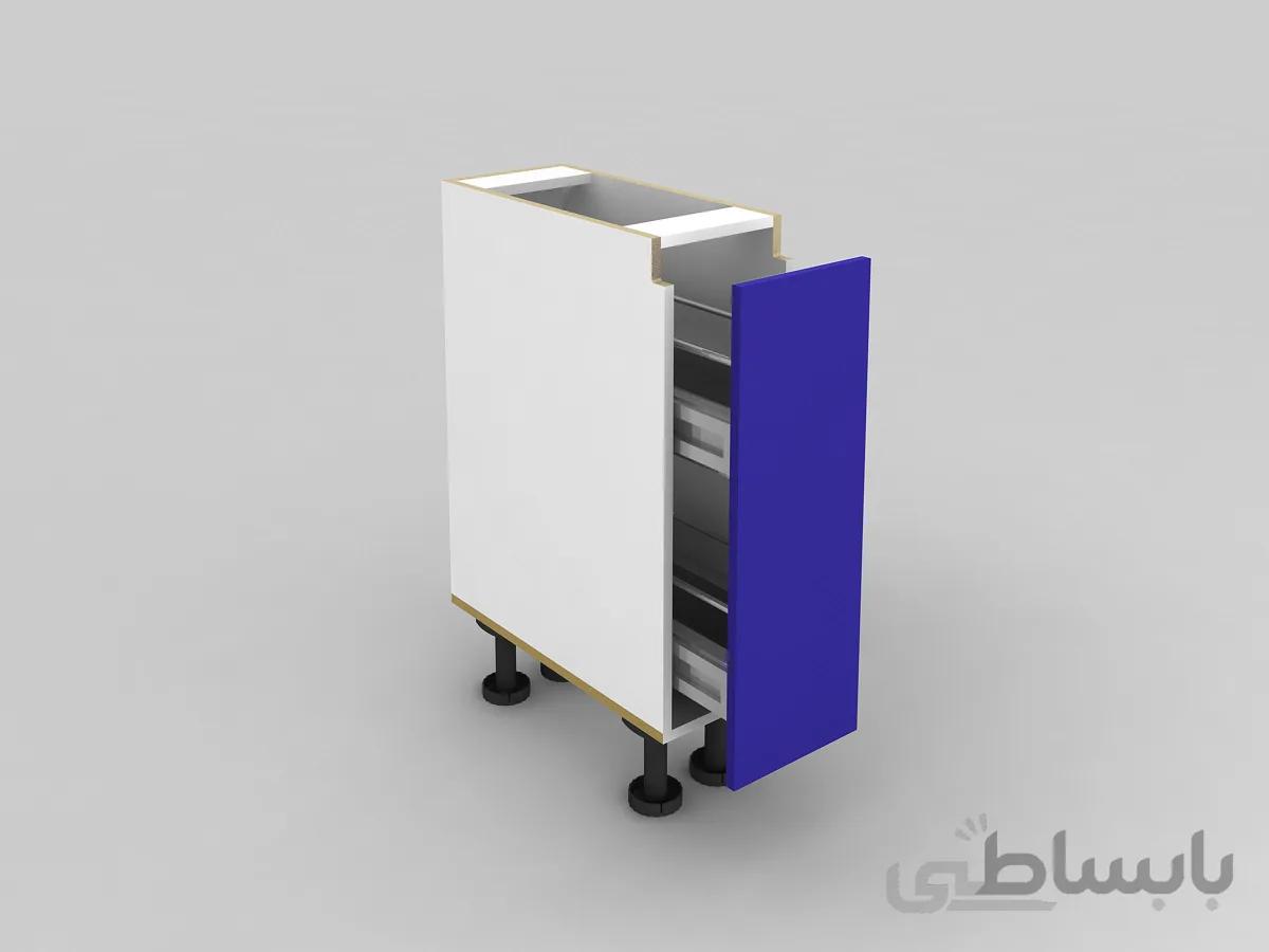 کابینت سوپر زمینی دستگیره پنهان HB113