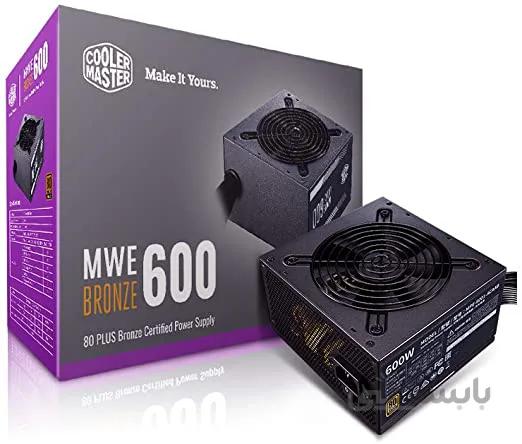 پاور 600 وات کولر مستر مدل V2 BRONZE 600W ا POWER COOLERMASTER V2 BRONZE 600W