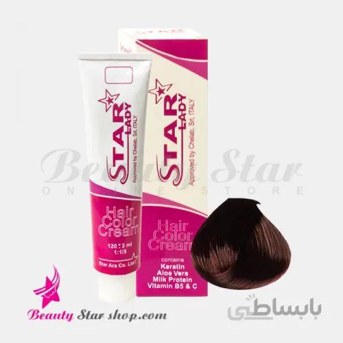 رنگ موی بلوند فندقی تیره شماره 5.06 استارليدی حجم 120 ميلی لیتر